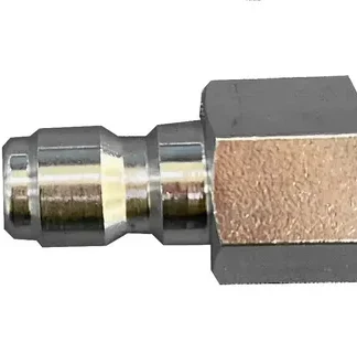 Ниппель-коннектор 350 бар, 1/4F, нерж сталь