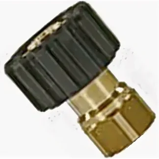 Переходник M22x1,5гайка - 1/4внут (удлиненный), 400 bar, латунь
